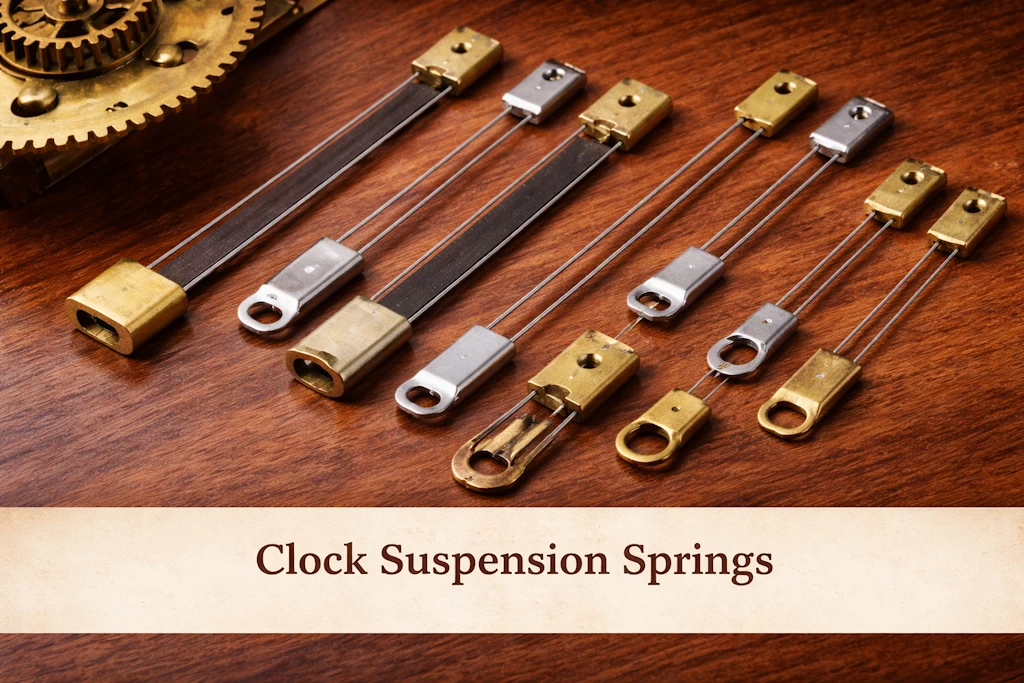 Clock suspension spring replacement help