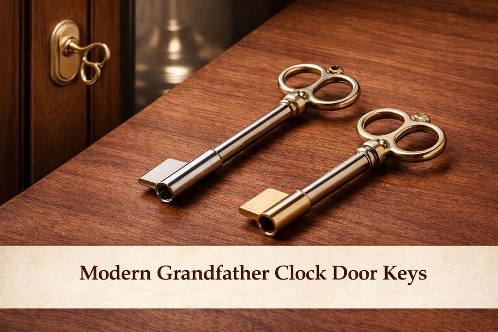 Grandfather clock door key service